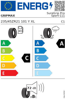 Gripmax 245/45R21 101Y XL Θερινό Λάστιχο για Επιβατικό Αυτοκίνητο