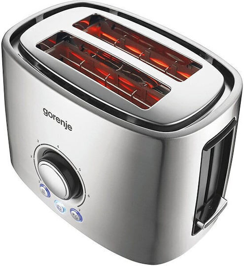 Gorenje Φρυγανιέρα 2 Θέσεων 1000W Inox