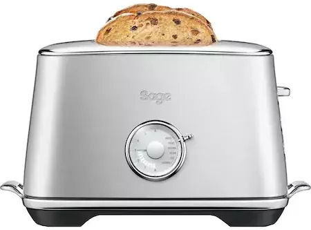 Sage The Toast Select Luxe Φρυγανιέρα 2 Θέσεων 1000W Inox