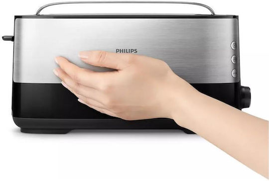 Philips Viva Collection Toaster 1 Steckplatz 950W Inox
