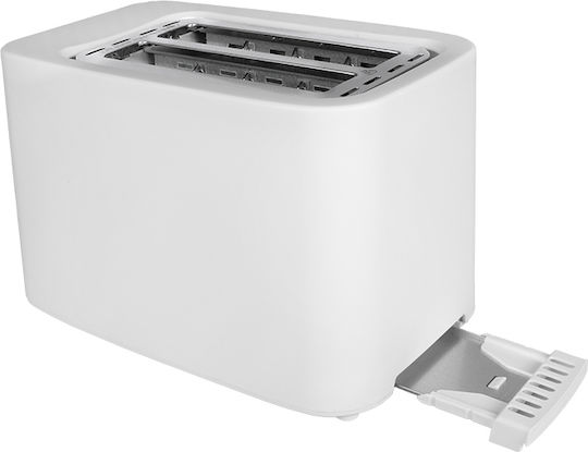 Life Crunchy Toaster 2 Schlitze 750W Weiß