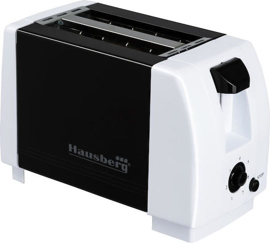 Hausberg Φρυγανιέρα 2 Θέσεων 750W Μαύρη