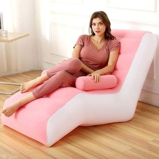 Forma Aufblasbarer Sessel Rosa 140x85cm
