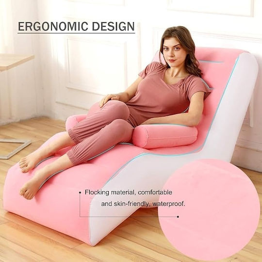 Forma Aufblasbarer Sessel Rosa 140x85cm