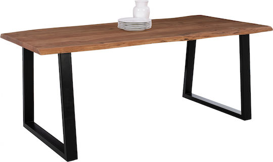 Montana Dining Room Table Acacia 200x93x74cm Montana Dining Room Table Acacia 200x93x74cm