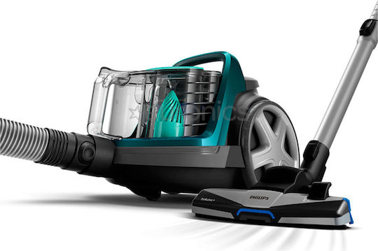 Philips FC9555/09 Vacuum Cleaner 900W Bagless 1.5lt Black / Green