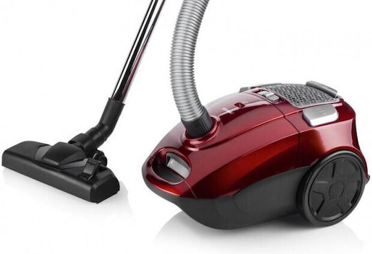 Princess 333001 Прахосмукачка 700W С торба 3лт Червен