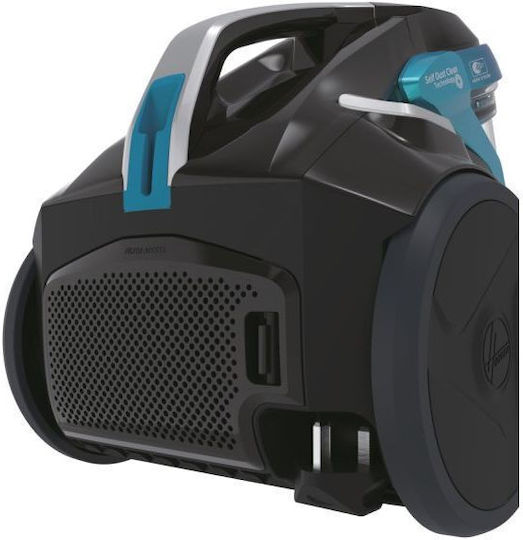 Hoover HP710PAR 011 Ηλεκτρική Σκούπα 850W με Κάδο 2lt Μαύρη