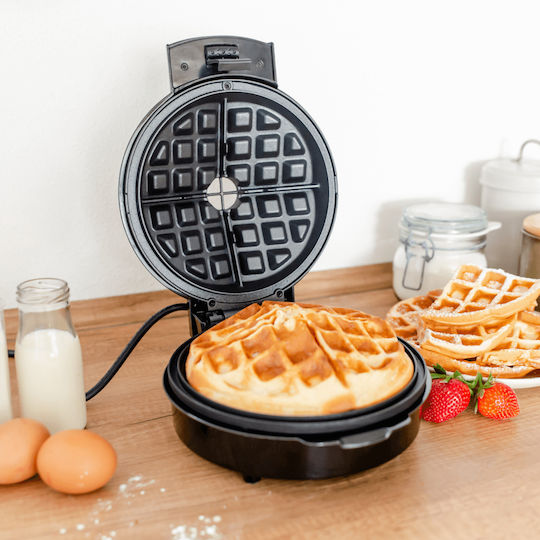 Steba WE 20 Waffeleisen für Runde Waffeln 700W Schwarz