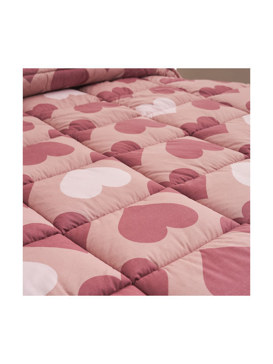 Charalambidis Textiles Сет Калъфки за Възглавници Червено 52x72см.