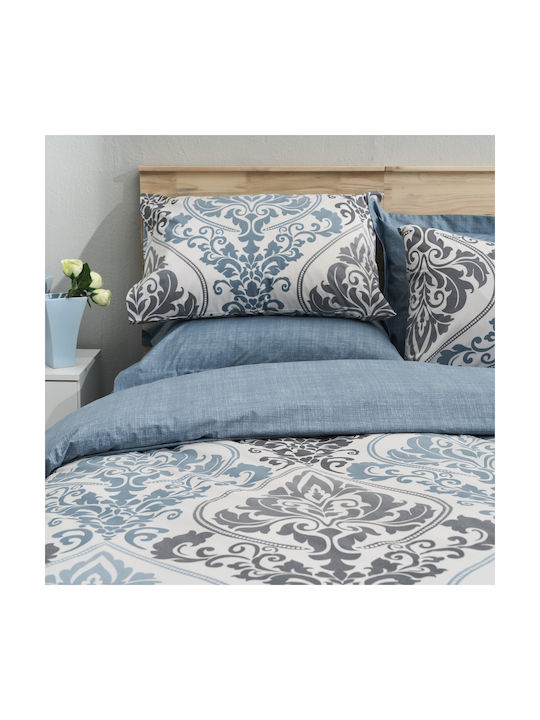 Charalambidis Textiles Pillowcase Set Blue 52x72cm.