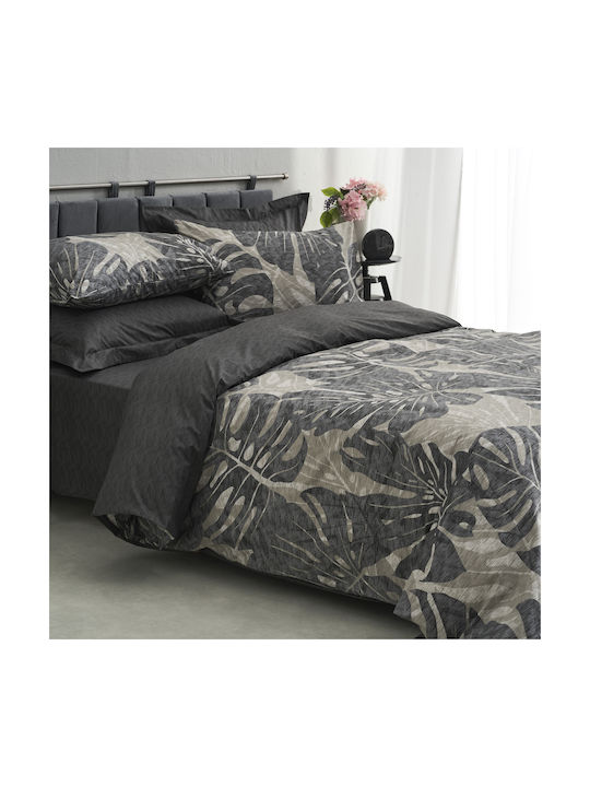 Charalambidis Textiles Kissenbezug-Set Grey 52x72cm.
