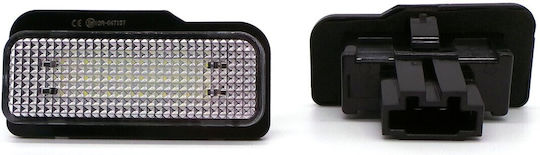 Φώτα Πινακίδας LED Mercedes-Benz E Class / C Class / SLK 2τμχ