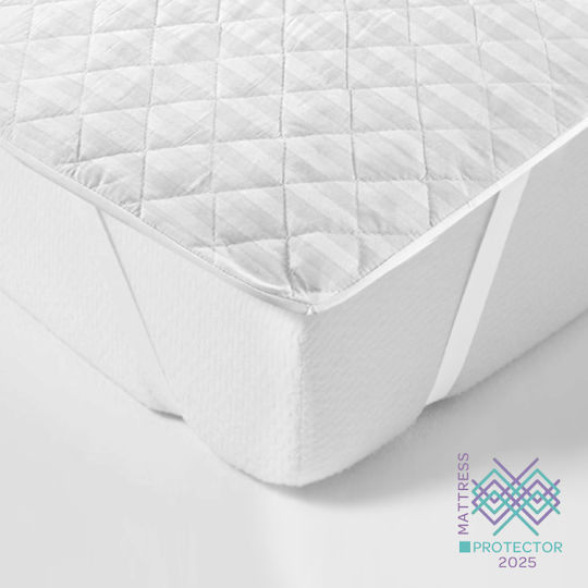Go Smart Home Protective Cover Queen with Elastic Bands White 160x200cm