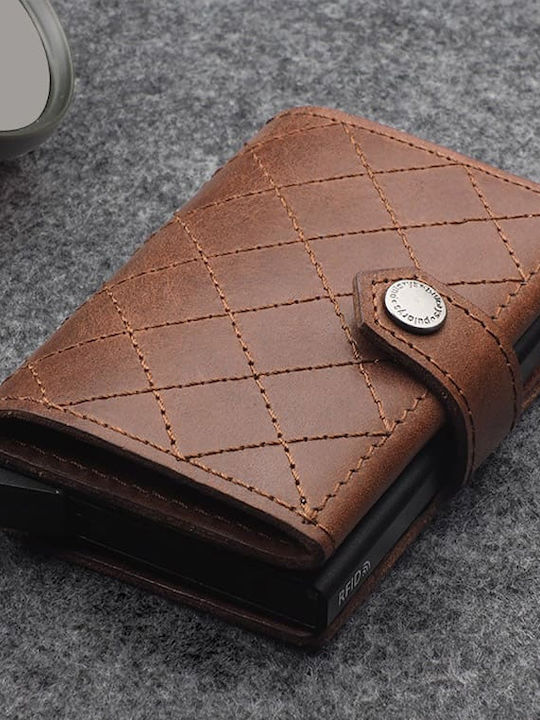 Herren Geldbörse mit RFID Braun