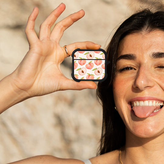 Sonique Fruit Series Θήκη Σιλικόνης σε Πορτοκαλί χρώμα για Apple AirPods 4