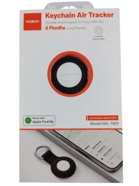Moxom Keychain Air Tracker Portable Compact Works Apple Find Fd 11 Mx-tr01