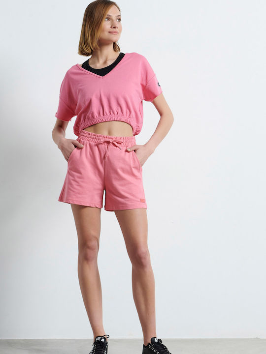 Women's Activewear Shorts Pink