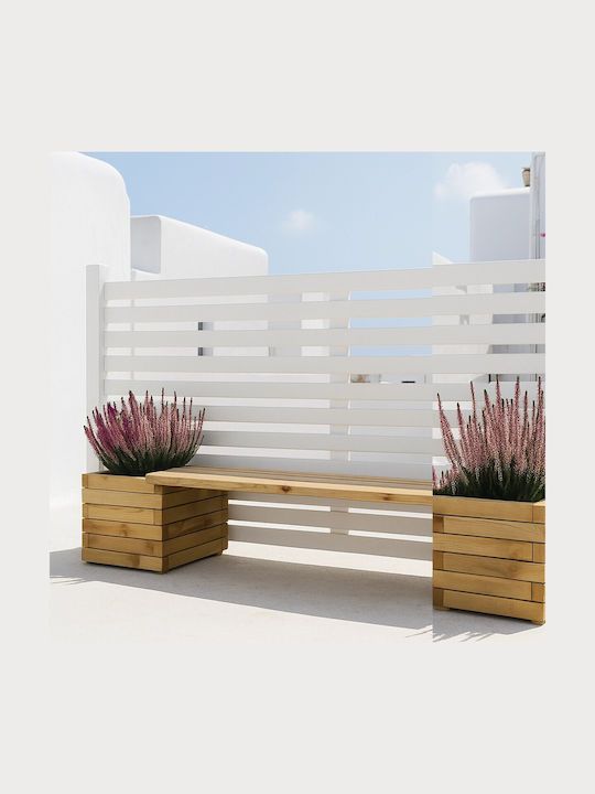 Bench Outdoor Wooden 100x30cm