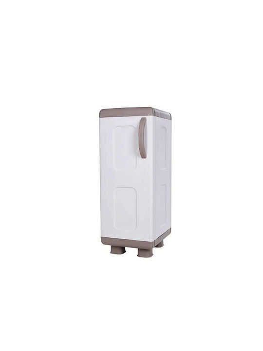 Smart Cabinet Shoe Rack Made of Polypropylene with 5 Shelves Suitable for Small Spaces 42x36x89 cm PP04