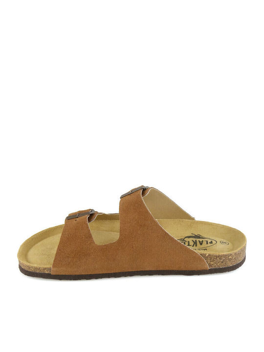 Beta Leather Women's Flat Sandals Anatomic Afelpado Cuero