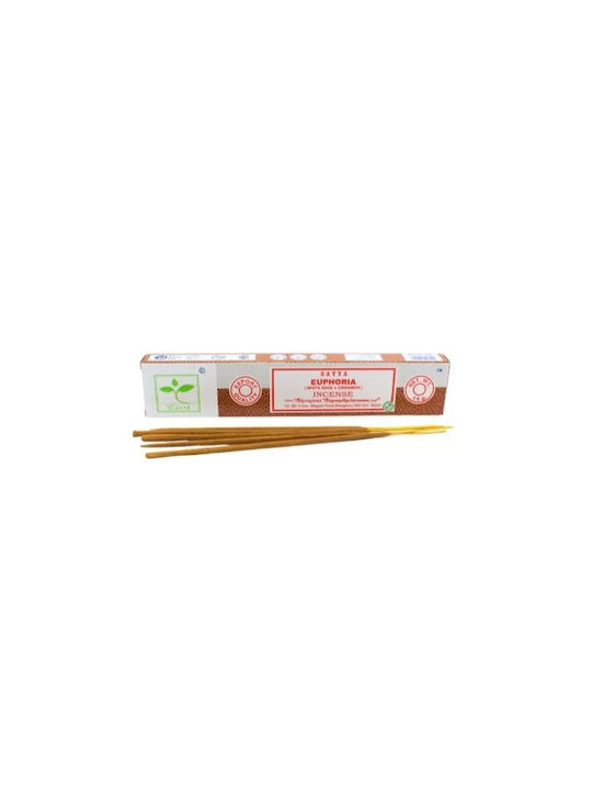 Earth Satya Euphoria Incense Sticks Φασκόμηλο & Κανέλα 15g