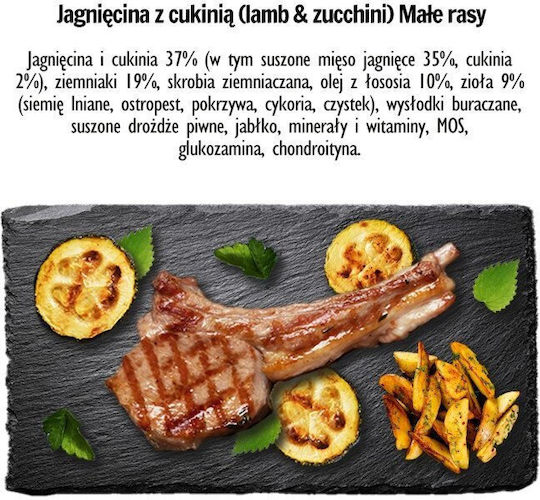 Paka Zwierzaka Lamm Zucchini Trockenfutter Für Hunde 9kg