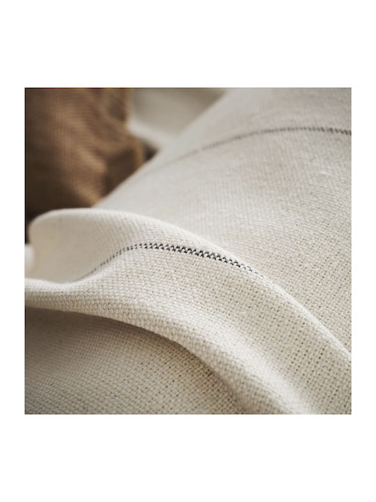 Gofis Home Izara Ριχτάρι Τριθέσιου Καναπέ 220x300εκ. Natural/grey 185/05 2007185305003