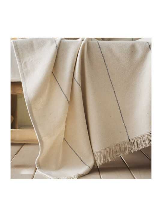 Gofis Home Izara Ριχτάρι Διθέσιου Καναπέ 220x250εκ. Natural/grey 185/05 2007185205006