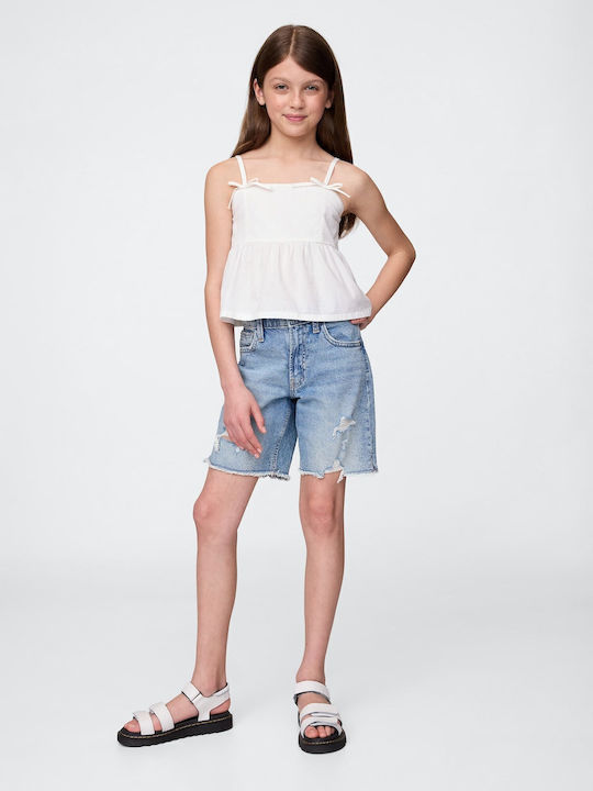 Bluză pentru copii Fără mâneci Off White
