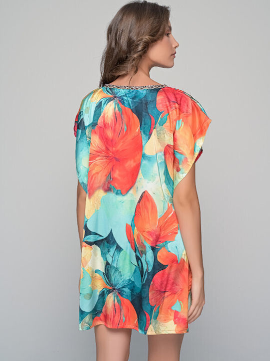 Milena by Paris Women's Caftan Beachwear Multicolour