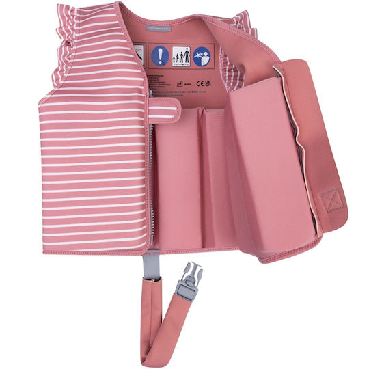 2024se1064 Schwimm Essentials Kinder Rettungsweste Schwimmweste Sicherheitsgurt 1-2 Jahre Daisy Flowers