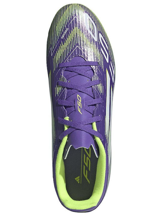 adidas Club Football Shoes with Cleats Purple