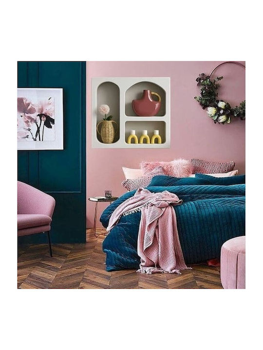 Shelf Wall Matte Grey 45x8x45cm