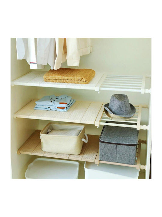 Verstellbares Garderobe Regal 50x80cm