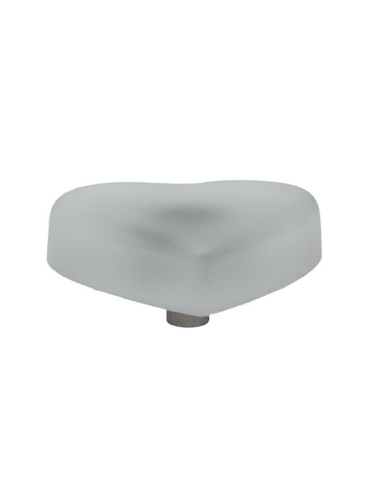 Italienisches Kristallmöbelknopf Gem 9103-mour Murano Kristall
