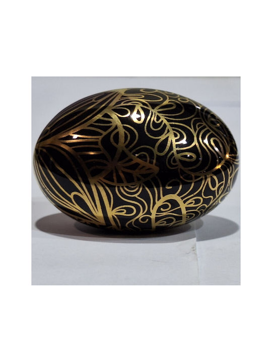 Porcelain Italian Furniture Knob Premiere 1282-oro1 Gold Glossy Porcelain