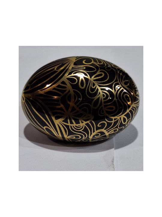 Porcelain Italian Furniture Knob Premiere 1282-oro1 Gold Glossy Porcelain