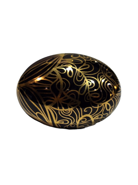 Porcelain Italian Furniture Knob Premiere 1282-oro1 Gold Glossy Porcelain