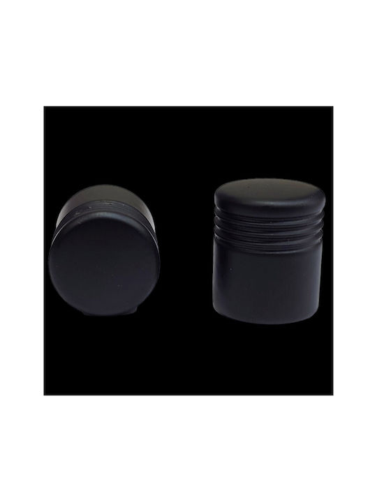 Black Italian Furniture Knob Eureka 11417-000-20a1 Black Matt D.20