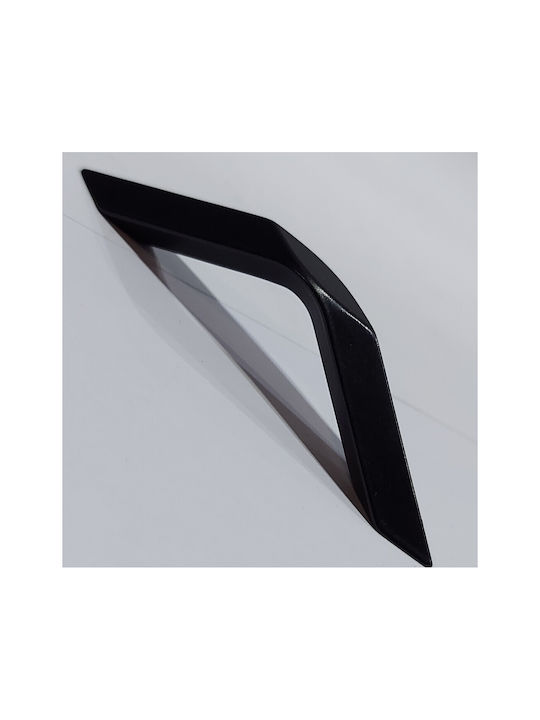 Italian Furniture Handle Eureka 11688-064-roz1 Black Matte Size 6.4cm