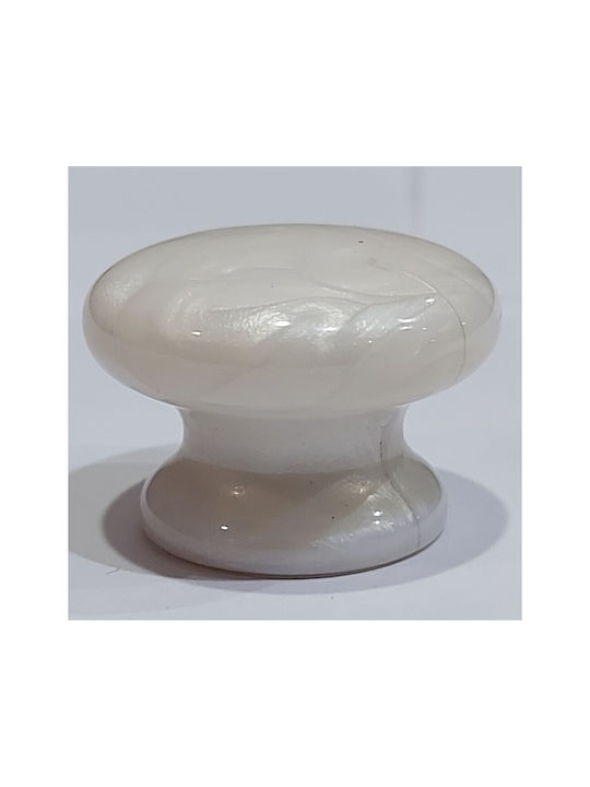 Italian Furniture Knob Eureka 11552-000-mab1 Plastic Dimensions D.29