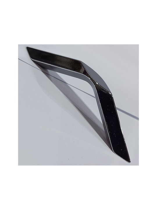 Italian Furniture Handle Eureka 11689-064-roz1 Chrome Glossy Size 6.4cm