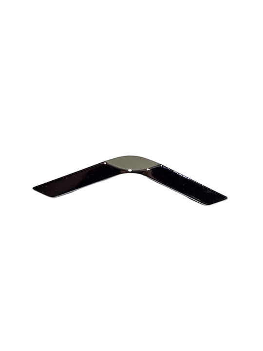 Italian Furniture Handle Eureka 11682-096-roz1 Chrome Glossy Size 9.6cm