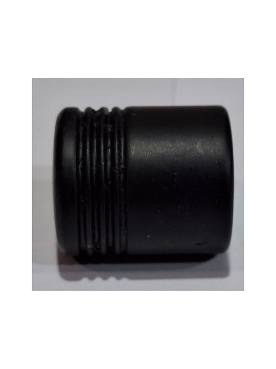 Black Italian Furniture Knob Eureka 11417-000-20a1 Black Matt D.20