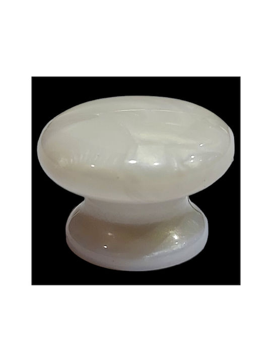 Italian Furniture Knob Eureka 11552-000-mab1 Plastic Dimensions D.29