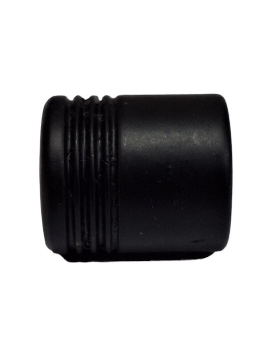 Black Italian Furniture Knob Eureka 11417-000-20a1 Black Matt D.20