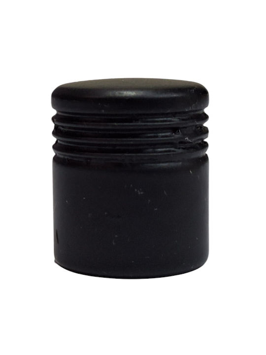 Black Italian Furniture Knob Eureka 11417-000-20a1 Black Matt D.20