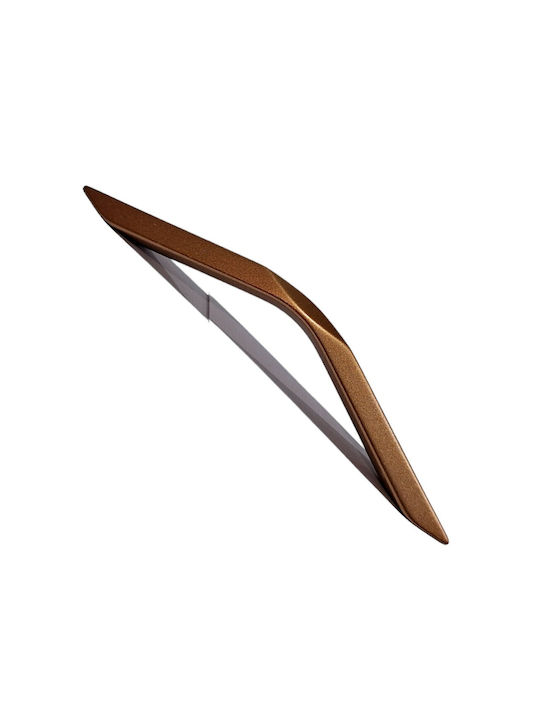 Italian Furniture Handle Eureka 11681-096-roz1 Copper Dimension 9.6cm