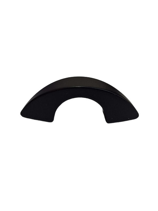 Italian Furniture Handle Eureka 11653-032-ino Black Matte Size 3.2cm